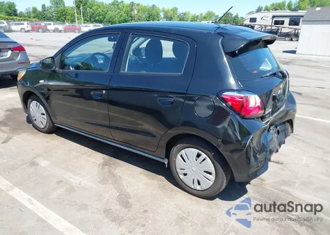 2022 Mitsubishi Mirage Es/Le из США, поврежденный, VIN ML32AUHJ1NH003382